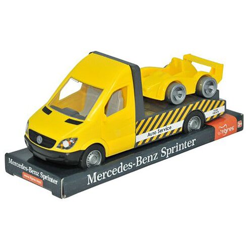 Машинка Тигрес Mercedes Sprinter (39711), желтый