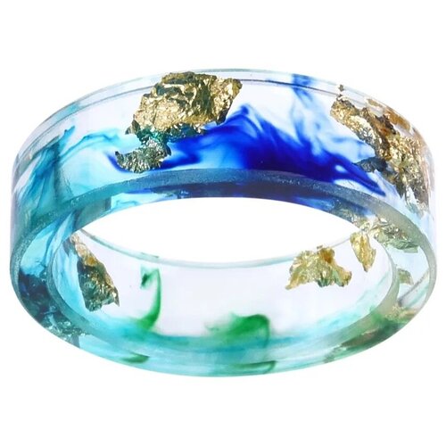 фото Кольцо из смолы, кольцо из бисера, с цветами, кольцо бижутерия женское forest watches