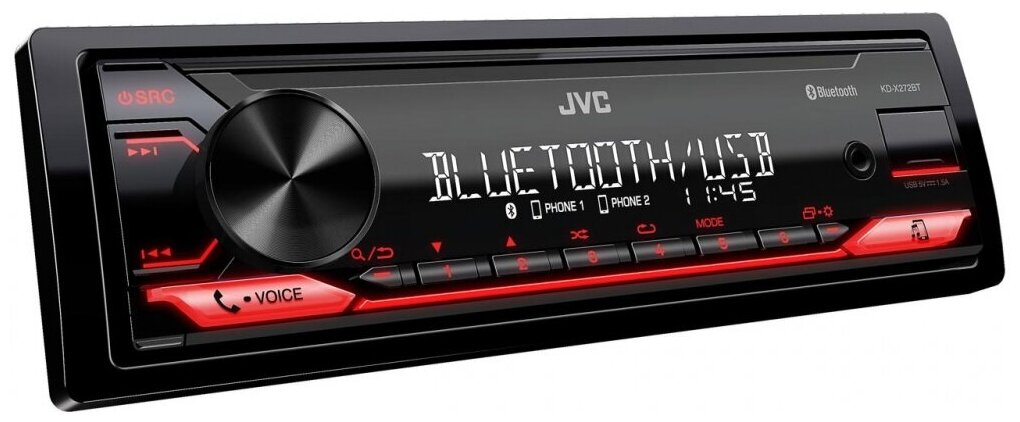 Автомагнитола JVC , USB - фото №1