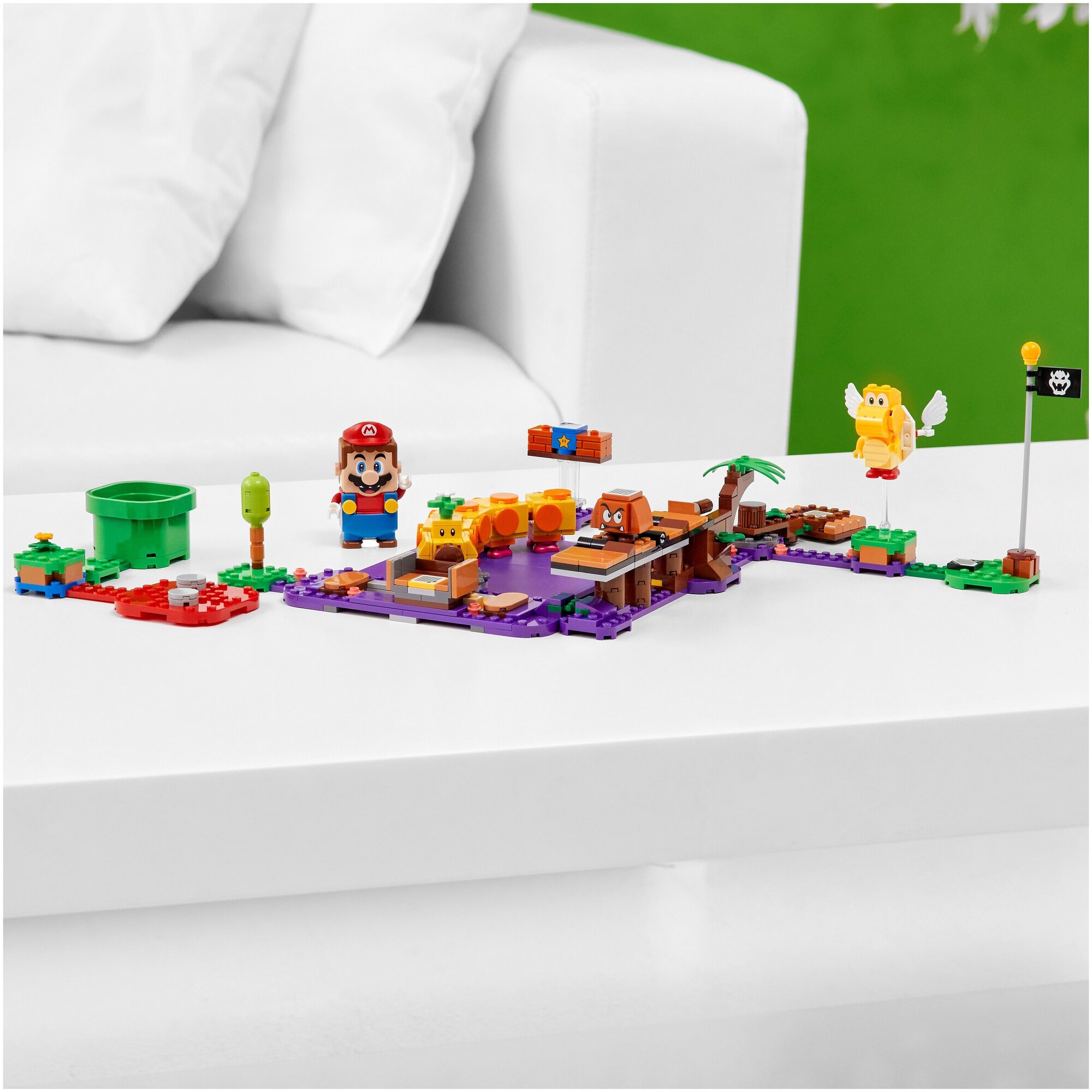 Конструктор LEGO Super Mario Ядовитое болото егозы (доп. набор), - фото №12