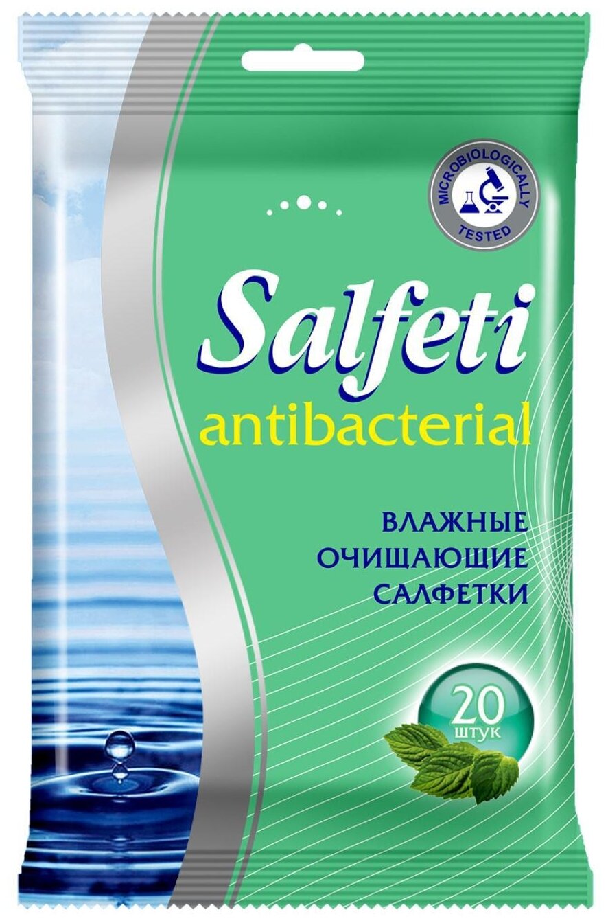   "Salfeti antibacterial", 20