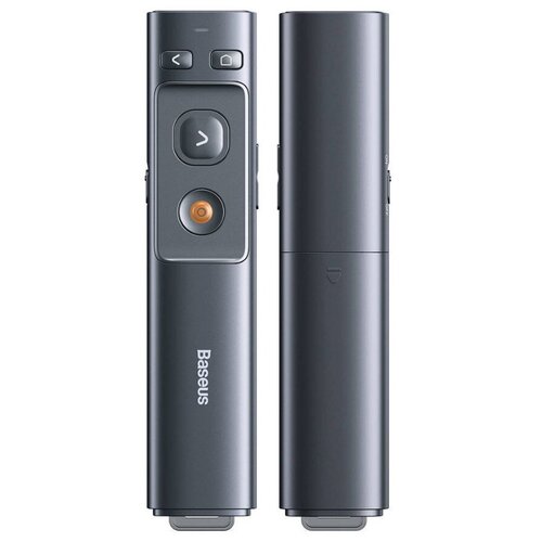 Лазерная указка-презентер Baseus Orange Dot Wireless Presenter Red Laser - Серая (ACFYB-B0G) 638nm dot focusable waterproof orange red visible beam laser pointer led torch