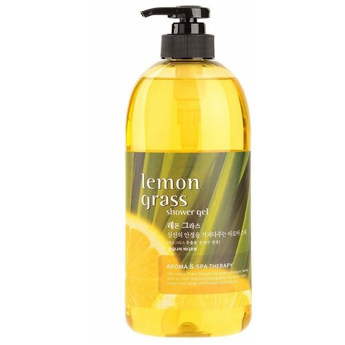 Гель для душа Welcos Body Phren Shower Gel Lemon Grass, 730 мл, 730 г натуральный гель для душа миндальное молочко и экстракт матча body boom go vegan natural shower gel almond milk