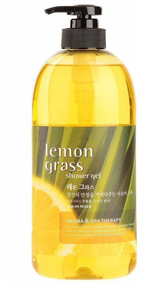 Гель для душа Welcos Body Phren Shower Gel Lemon Grass, 730 мл, 730 г