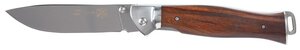 Нож складной STINGER FK-9903 с чехлом коричневый