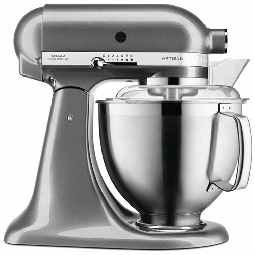 Миксер KitchenAid 5KSM185PSEMS, серебряный медальон