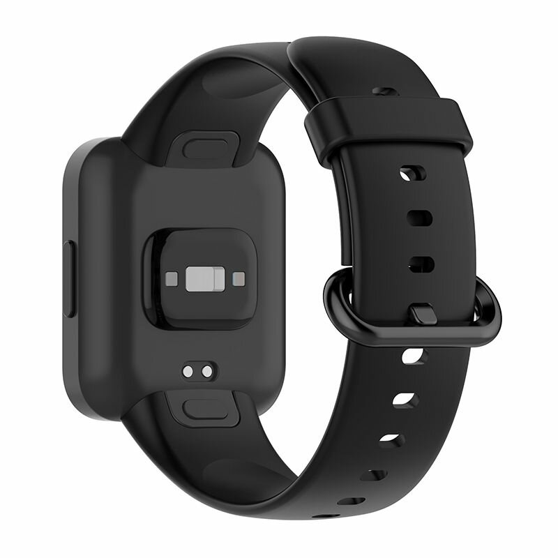 Силиконовый ремешок для Xiaomi Redmi Watch 2 / Redmi Watch 2 Lite - черный