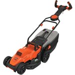 Электрическая газонокосилка BLACK+DECKER BEMW461ES, 1400 Вт, 34 см - изображение