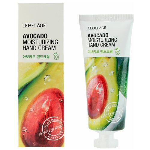 Lebelage Moisturizing Hand Cream Avocado Крем для рук с экстрактом авокадо 100 мл