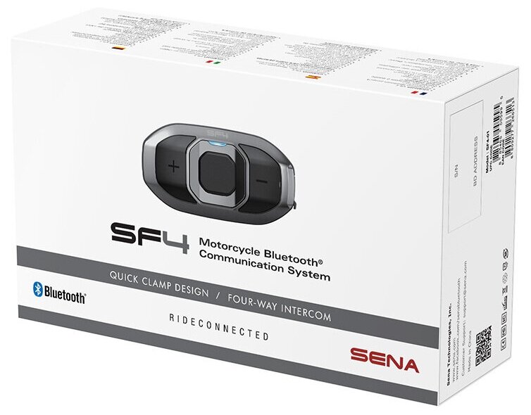 Комплект Bluetooth-гарнитура и интерком SENA SF4-02D (2 гарнитуры)