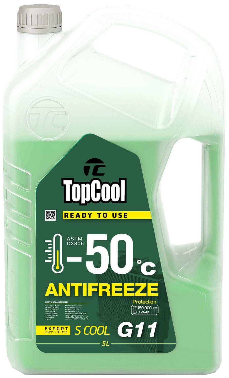 Антифриз TopCool S Cool -50 Green