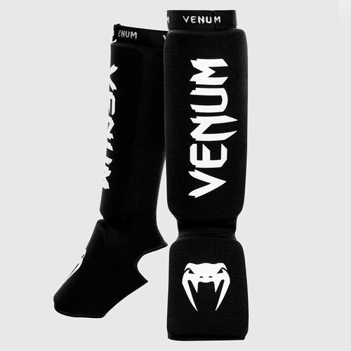 Щитки Защита голени стопы Venum Kontact - Venum BLACK (L)