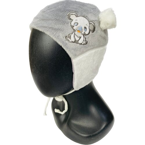 фото Шапка tutu, размер 40-42, серый