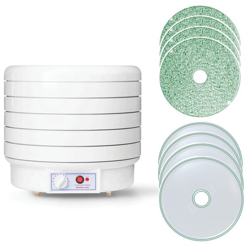 Сушилка волтера 1000 из полипропилена с мех блок упр 5 решет 5 сетчатых 5 сплошных поддонов 1440600₽