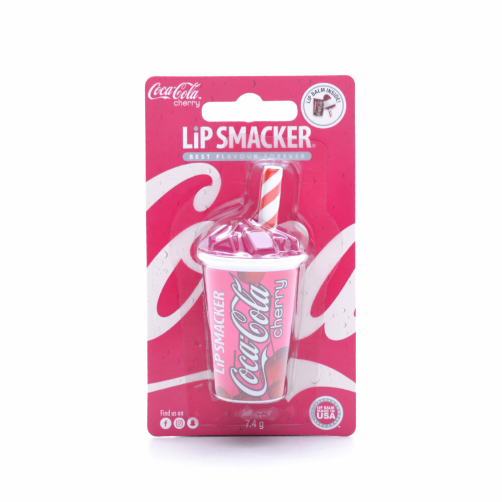 Бальзам для губ Lip smacker (Липсмайкер) с ароматом coca-cola cherry 7,4г Markwins Beauty Brands CN - фото №8