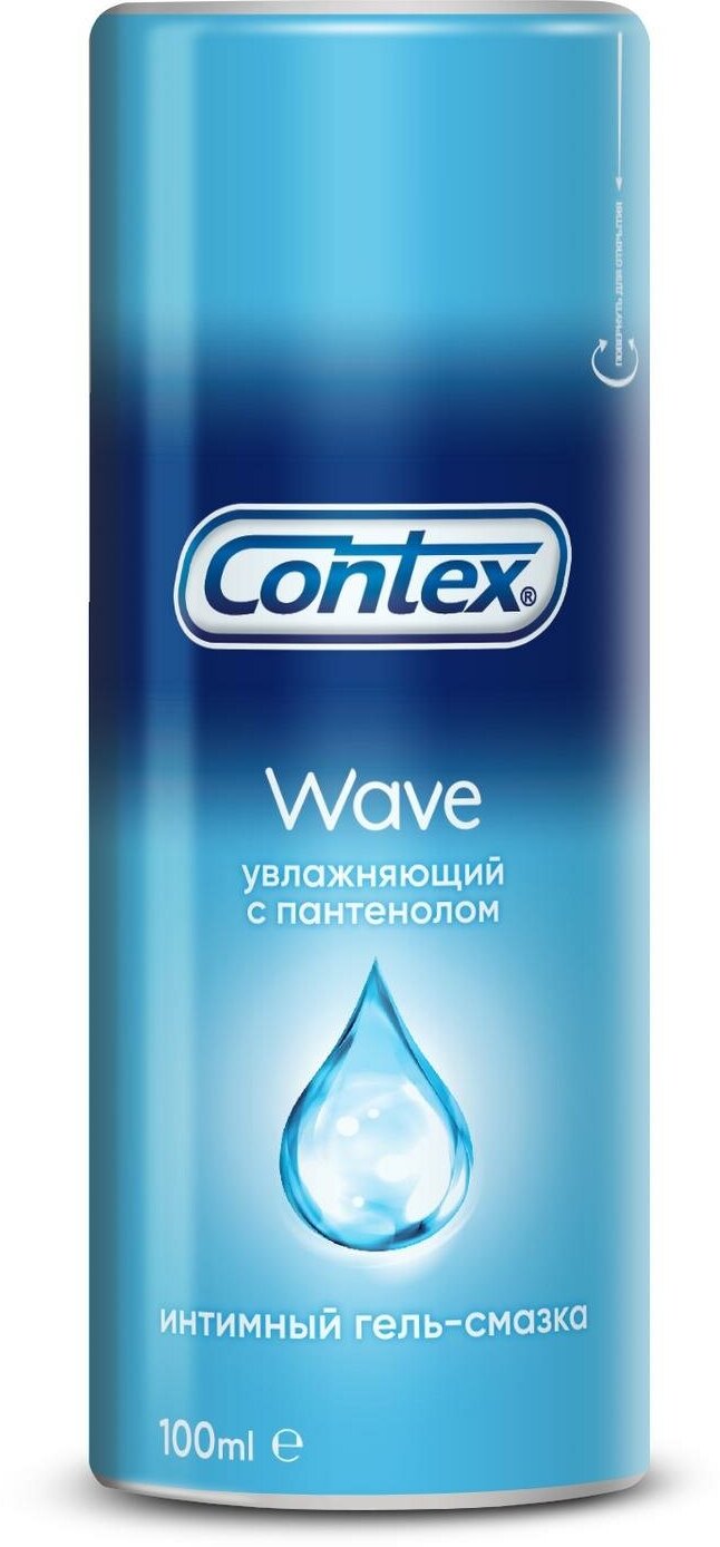 Гель-смазка Contex Wave для интимного применения, 100 мл