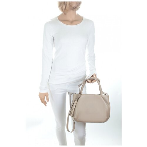 фото Сумка женская richet, 2908ln 343338 бежевая