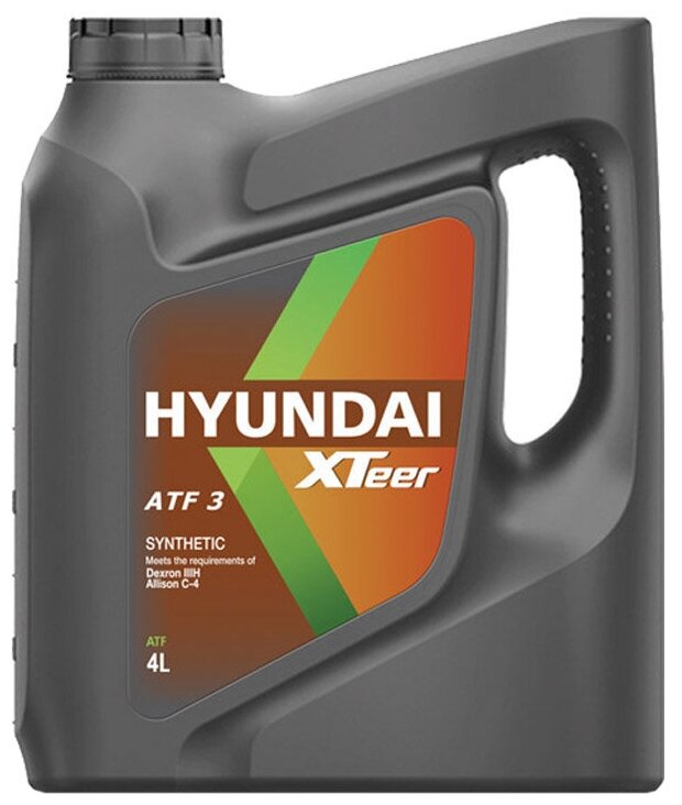 Масло Трансмиссионное Hyundai Xteer Atf 3 4 Л 1041009 HYUNDAI XTeer арт. 1041009