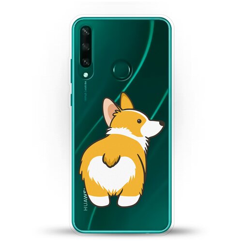 фото Силиконовый чехол корги на huawei y6p andy & paul