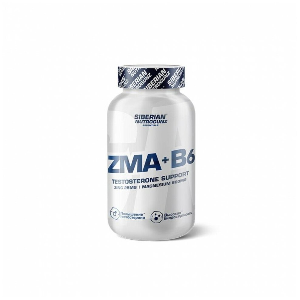 Комплекс ZMA + B6 Nutrimix 60 капсул повышение тестостерона либидо и гормона роста