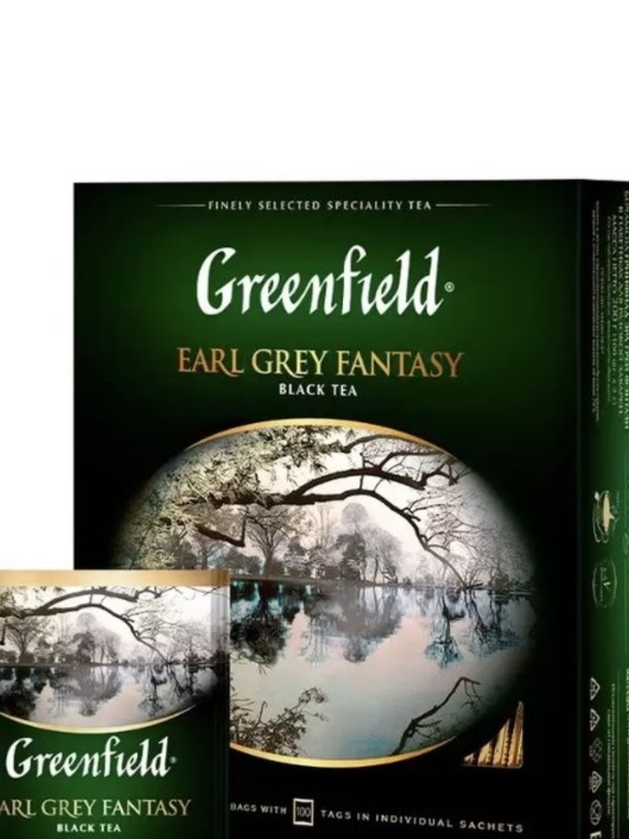 Чай черный Greenfield Earl Grey Fantasy, 25 пакетиков - фото №17