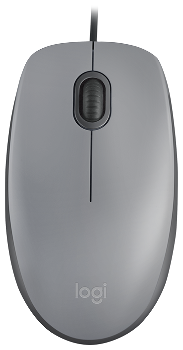 Мышь Logitech M110 Silent, серый