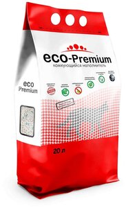 Фото Комкующийся наполнитель ECO-Premium Green 129422