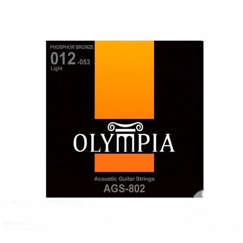 Cтруны для акустической гитары OLYMPIA AGS-802