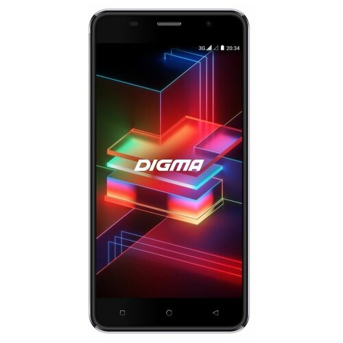 Мобильный Телефон Digma X1 Pro темно-серый .