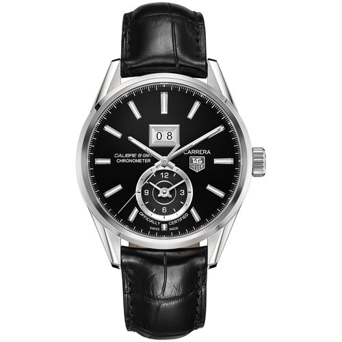 Наручные часы TAG Heuer, серебряный, черный