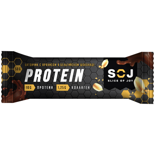 фото Протеиновый батончик "protein soj" со вкусом банана 50г