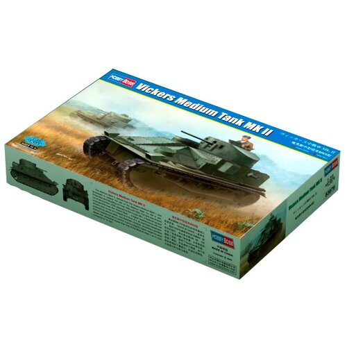 сборная модель iraqi medium tank type 69 ii 2 in 1 Сборная модель HobbyBoss Vickers Medium Tank MK II (83879) 1:35