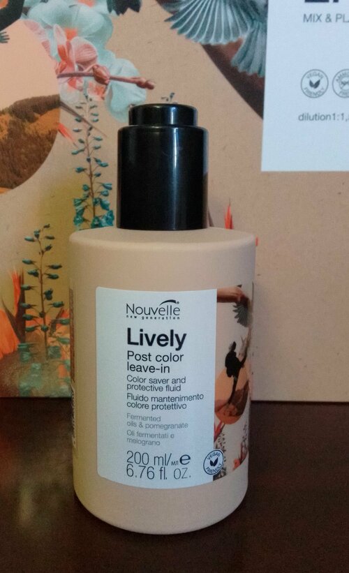 Nouvelle Lively Post Color Leav-In 200 ml Флюид для окрашенных волос