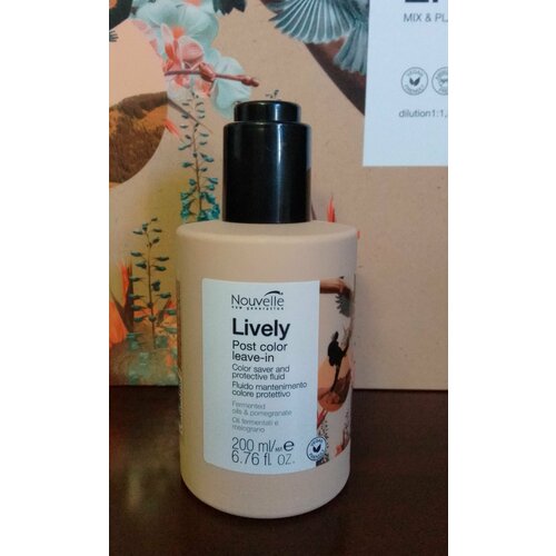 Nouvelle Lively Post Color Leav-In 200 ml Флюид для окрашенных волос