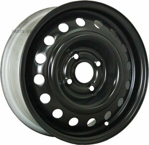 TREBL 9112683 TREBL 64H38D 6x15/5x100 ET38 CD57.1 Black_диск стальной!\Skoda Rapid/ VW Polo