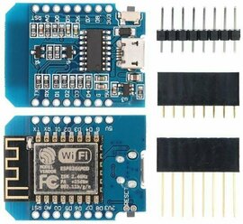 Контроллер на Wi-Fi модуле ESP8266 4Mb WeMos D1 Mini, microUSB