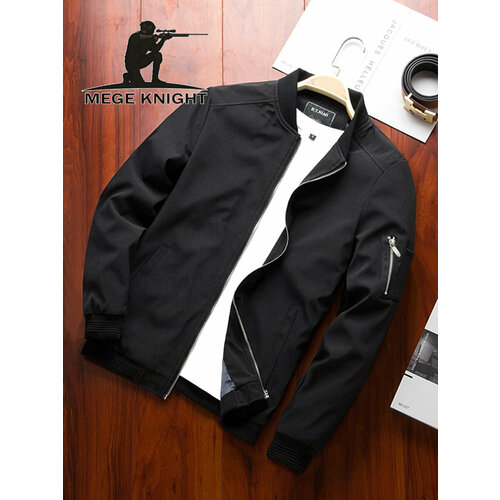 Бомбер , размер 2XL, черный