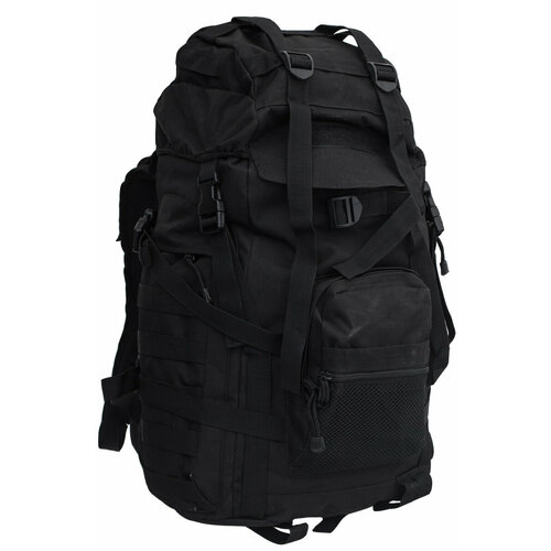 Большой тактический рюкзак (50 литров, черный) (CH-063) тактический рюкзак 50 литров tan