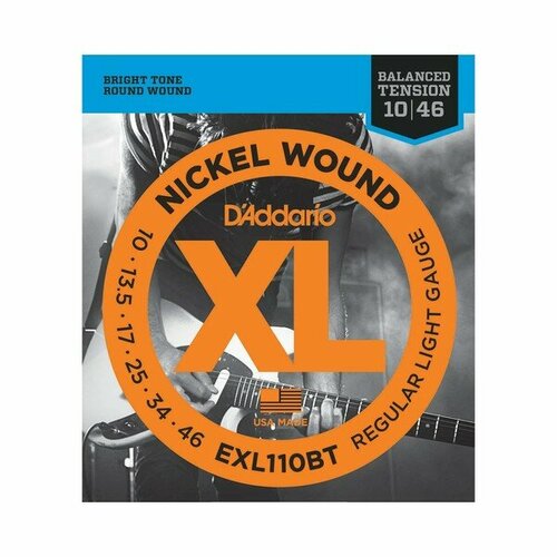 Струны для электрогитары D'Addario EXL110BT