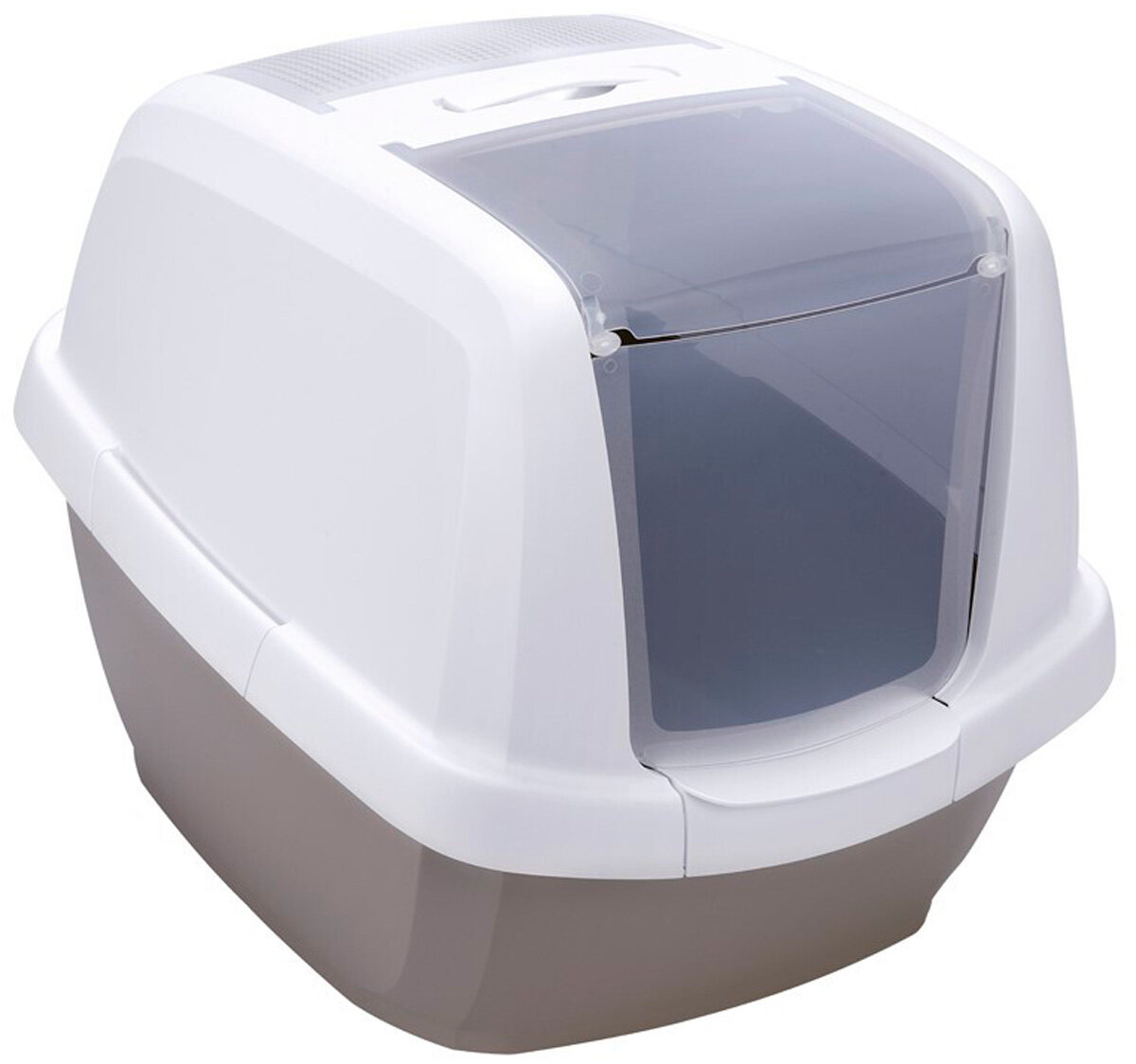 Туалет для кошек закрытый Imac Maddy белый/бежевый 65 х 47,5 х 47,5 см (1 шт)