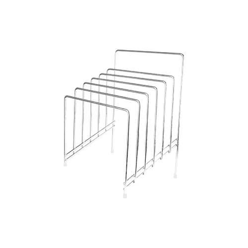 Подставка-сушилка д/досок(6отдел.) «Проотель»; сталь нерж, H=37,5, L=21,3, B=29,3см, Prohotel, QGY -