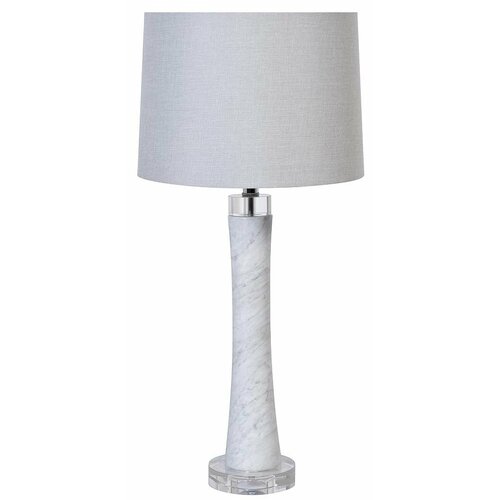Лампа настольная (плафон белый) Гарда Декор Размер: 35*76*35 см