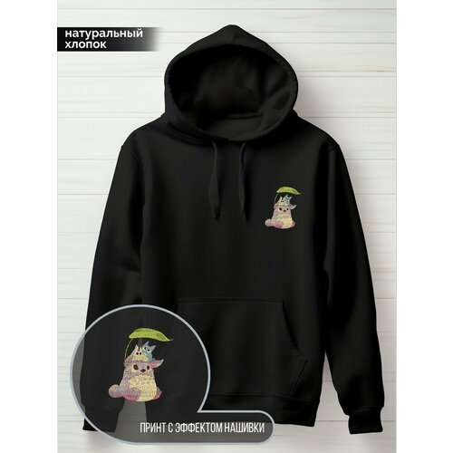 фото Худи hypnotica, размер xs, черный