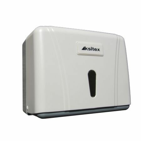 Диспенсер для полотенец KSITEX (Система H3), ZZ (V), белый, ТН-404W - фото №6