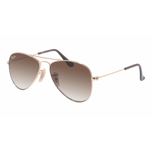 фото Солнцезащитные очки ray-ban, коричневый, золотой