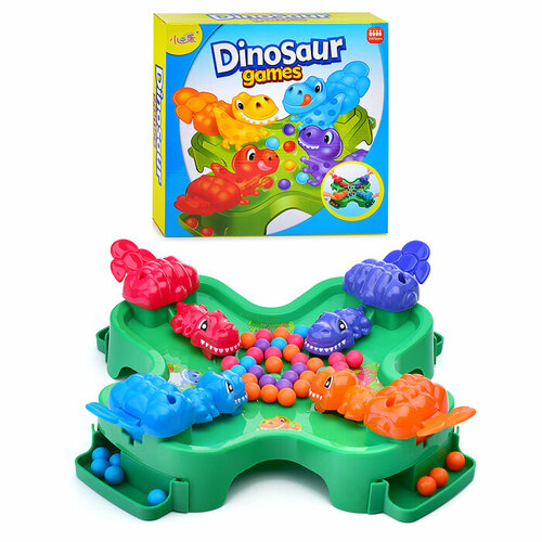 Настольная игра AY2080 Динозавры в коробке настольная развлекательная игра покорми динозавров детская для всей семьи для компании 2 4 игрока ay2080 в коробке tongde