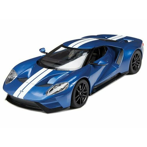 Kinsmart. Модель металическая инерционная Ford GT 2017 1:38 (синяя) металлическая машинка kinsmart 1 38 2017 ford gt инерционная синяя kt5391d 1