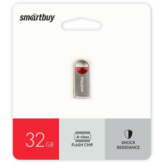 USB флешка Smartbuy 32Gb MC8 Metal Red USB 2.0