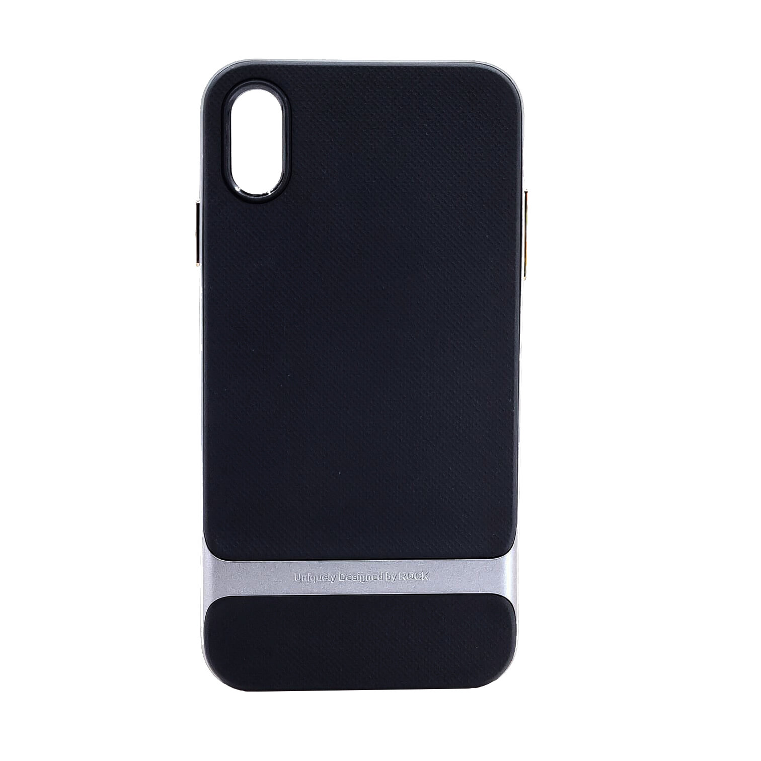 Защитный TPU-PC чехол-накладка Rock Royce case для iPhone XS Max, серый