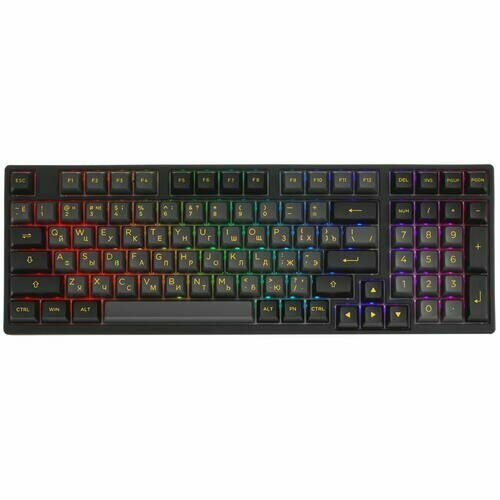 Клавиатура проводнаябеспроводная AKKO 3098B механическая Akko CS Jelly Purple клавиш - 98 Bluetooth USB радиоканал черная 2000700₽